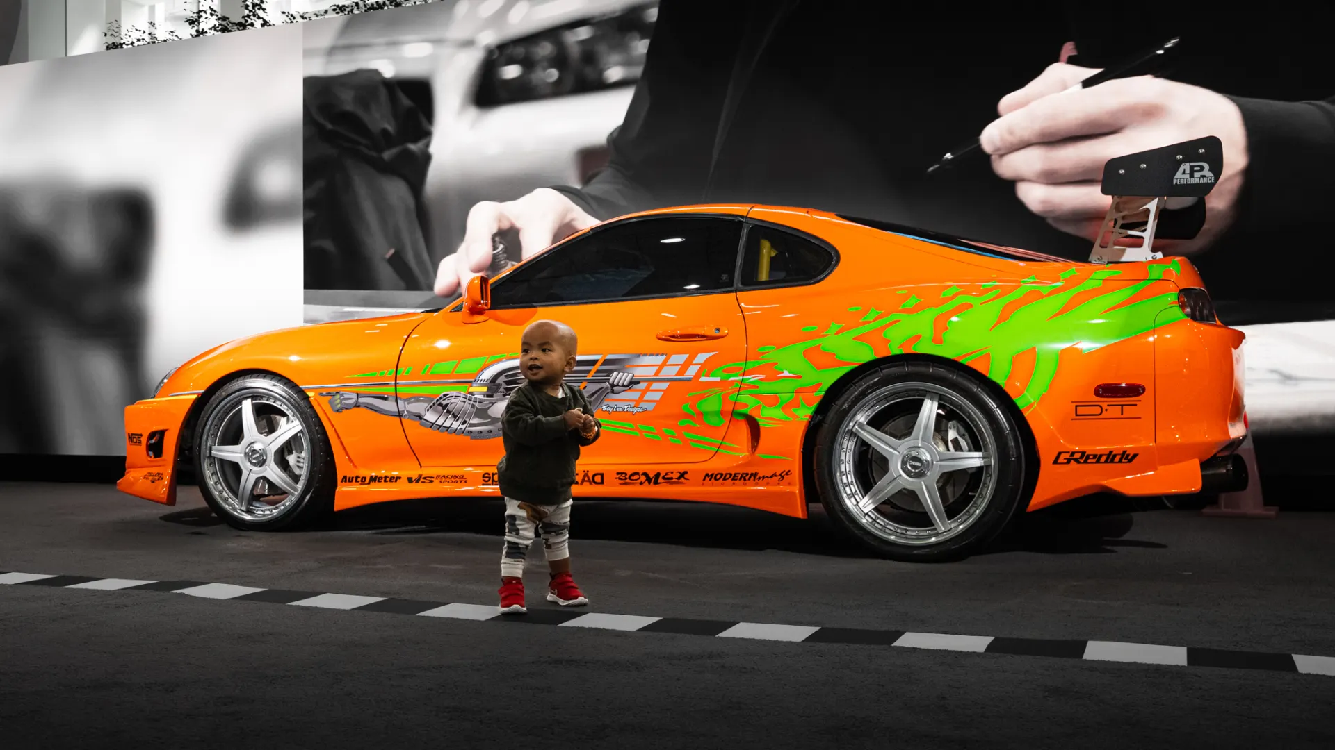 2JZ / 二代目 — Brian's Supra, replica on display