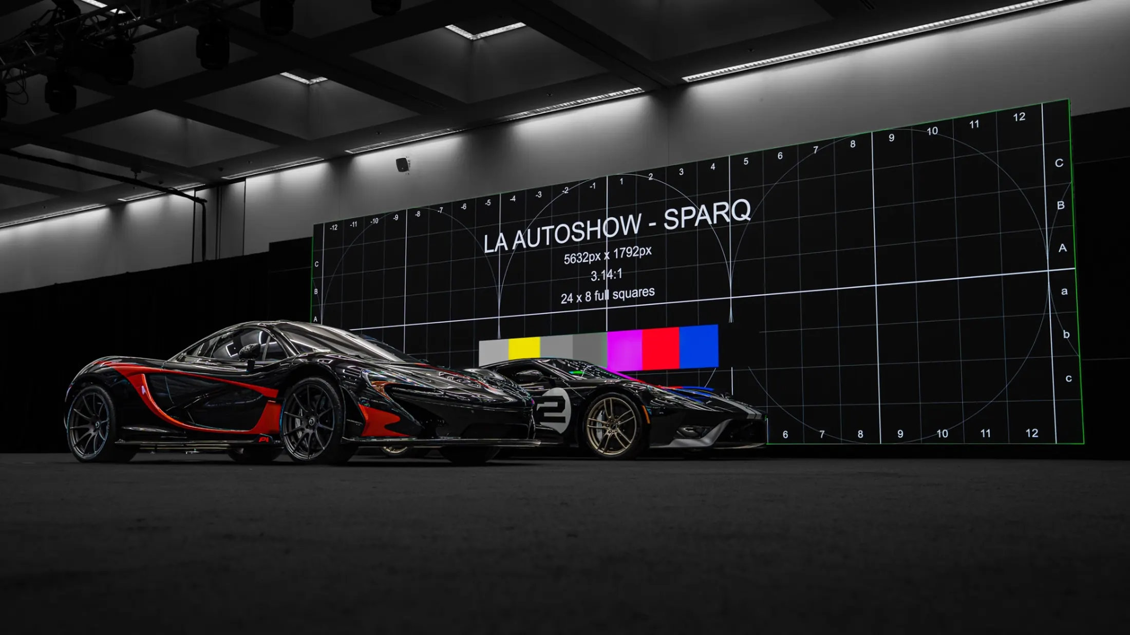 Test Card — LA Autoshow — SPARQ, 3.14:1